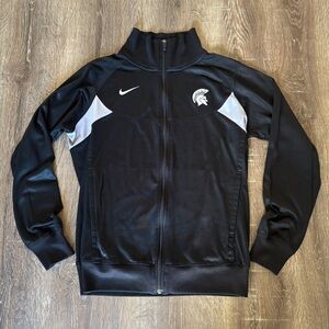 Nike Spartans Black Full-Zip Track Jacket
